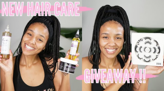 NEW CURLY HAIR CARE ALL NATURAL KINKS + HUGE GIVEAWAY | Chylissa B Chanté
