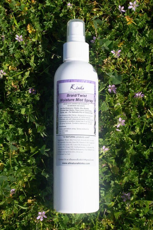 Braid/Twist Moisture Mist Spray