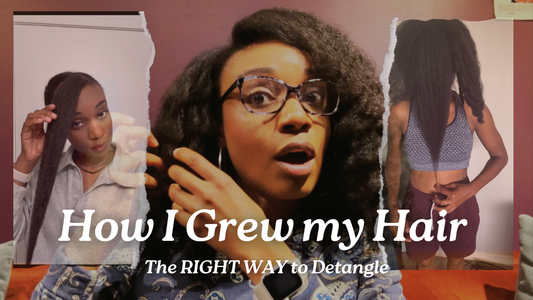 HOW I GREW MY TYPE 4 HAIR | DETANGLING PROCESS - TIPS & SECRETS TO GROW YOUR HAIR & RETAIN LENGTH