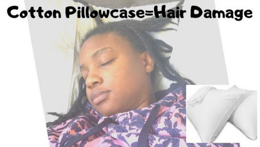 Why the Cotton Pillowcase can damage your hair