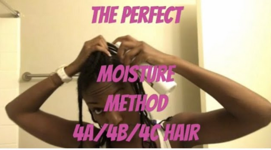 The Perfect Moisture Method - 4A/4B/4C Hair